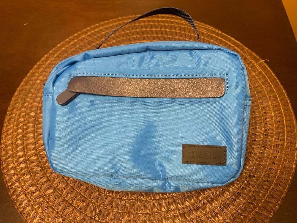 Cincha Travel Belt Bag in Cerulean NWOT